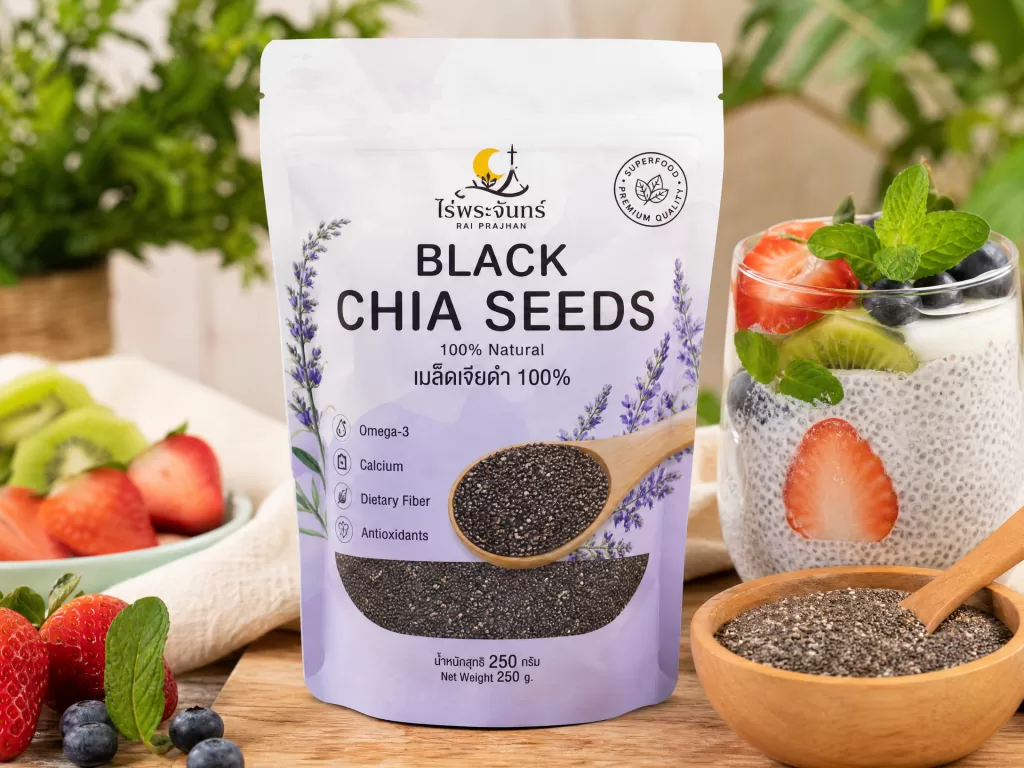 รีวิว เมล็ดเจียดำ (Black Chia Seeds) จากไร่พระจันทร์: สุดยอด Superfood เพื่อสุขภาพที่ดีกว่า!