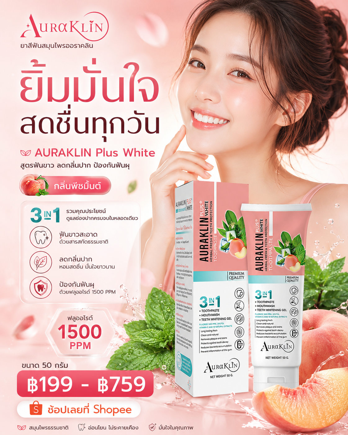🦷✨ แปรงฟันทุกวัน แต่ยังรู้สึกว่ากลิ่นปากกวนใจ หรืออยากดูแลฟันให้ครบกว่าเดิม?